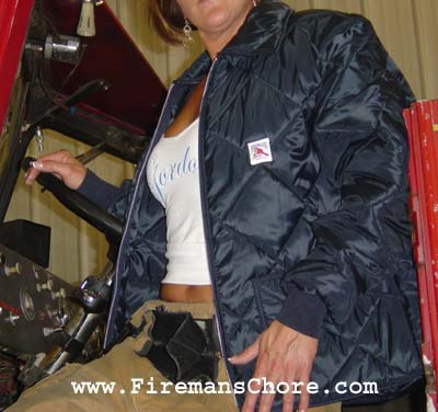 Firemans chore quilted jacket Clearance