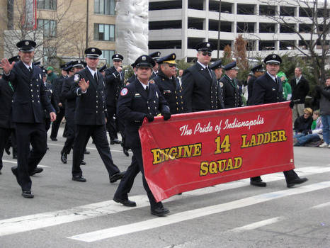georgia street indianapolis st patricks day run