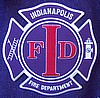 Indianapolis Fire Embroidered Emblem