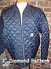 Firemans Chore® 3" Diamond Quilted Jacket Navy Blue