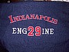 Indianapolis Fire Department Embroidered Back Option #1