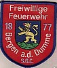 German Fire Department - Deutschland Feuerwehr Arm Patch