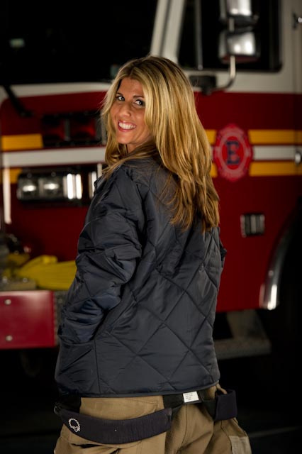Firemans Chore® Diamond Quilted Jacket with Self Collar Sizes S - XL